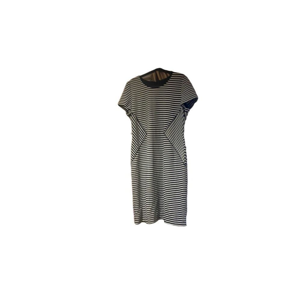 BOSS HUGO BOSS STRIPED HAITTINA DRESS SIZE 12